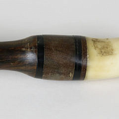 Whaleman Made Rum Coconut Dipper, circa 1870