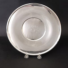 Reed & Barton, and Gorham Sterling Silver Bread Plates