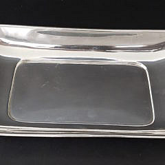 Reed & Barton, and Gorham Sterling Silver Bread Plates