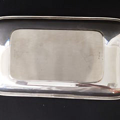 Reed & Barton, and Gorham Sterling Silver Bread Plates