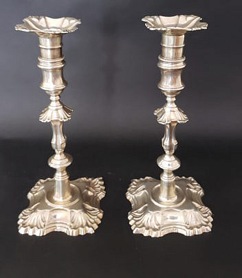 62-4847 Sterling Silver Candlesticks D