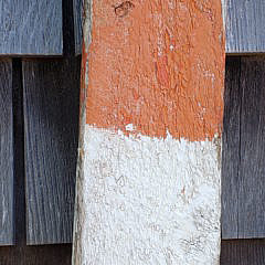 Collection of 7 Vintage Nantucket Hand Carved and Painted Buoys