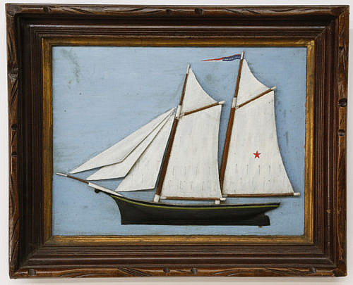 662-1865 Diorama of Two Masted Schooner – May A_MG_3128