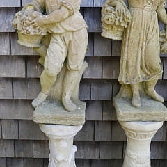 Set of Four Seasons Garden Statues, 20th Century