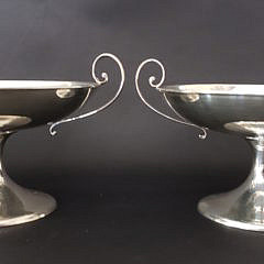 Pair of Reed & Barton Sterling Silver Compotes