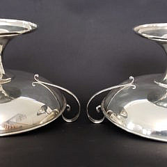 Pair of Reed & Barton Sterling Silver Compotes