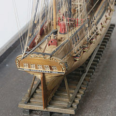 Cased Model of the British Frigate H.M.S. Cormorant