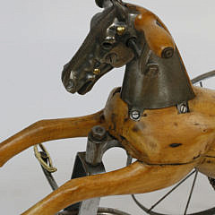 English Hobby Horse Tricycle, Late 19th Century