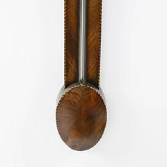 Regency Inlaid Mahogany Stick Barometer, 1st quarter of the 19th Century