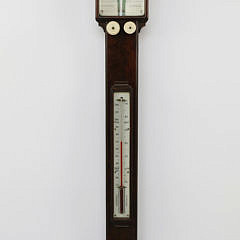 88-4208 Mahogany Stick Barometer A_MG_2338