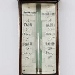 Regency Mahogany Stick Barometer, 1st Quarter of the 19th Century