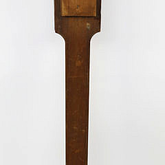 George III Inlaid Mahogany Stick Barometer, circa 1800