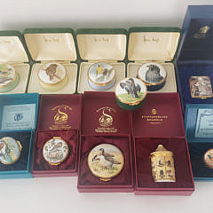 67-4847 Enamel Boxes A