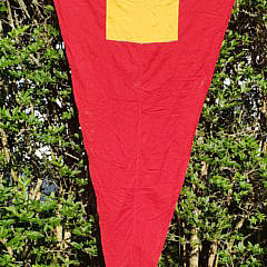 Group of Eight World War II U.S. Navy Nautical Signal Flags