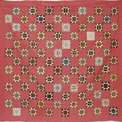 50-2674 Square in a Star Patchwork Quilt A_MG_4527