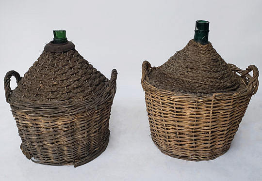 2506-955 Demijohn Baskets A