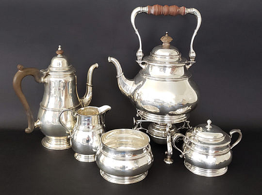 64-4847 Sterling Silver Tea Set A