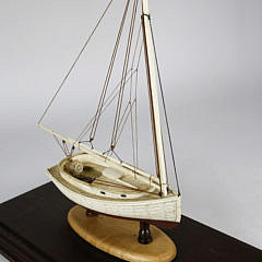 Fine Mark Sutherland Hand Crafted Nantucket Catboat “Wonoma”