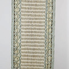 Folding Three Panel Wicker Room Divider