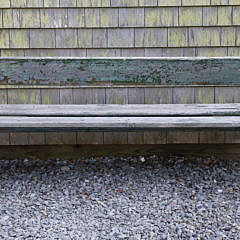 American Wood and Cast Iron Park Bench, 19th Century