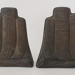 2454-955 Art Metal Company Bookends A