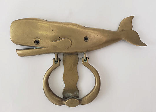 2513-955 Whale Door Knocker A