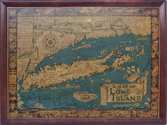 2526-955 Long Island Map A