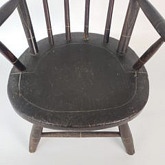 New England Thumb Back Windsor Child’s Chair, 19th Century