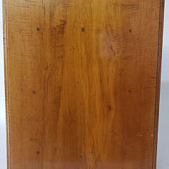 Antique New England Tiger Maple and Cherry Tavern Table