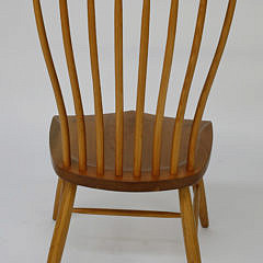 Stephen Swift Cherry 8-Spindle Pomphret Side Chair