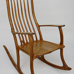 32-5024 Stephen Swift Cherry Rocking Chair A_MG_5700