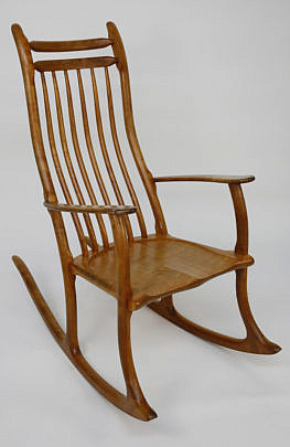 32-5024 Stephen Swift Cherry Rocking Chair A_MG_5700