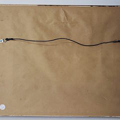 Ernest Germain Vauthrin Oil on Panel, “La Voile Rouge”