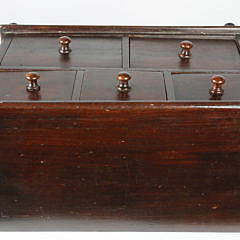 American Five-Drawer Spice Chest, 19th Century