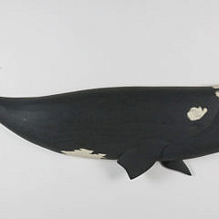 670-1865 Carved and painted Whale Plaque A_MG_5375