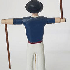 Albert Ottison Hand Carved and Painted Nantucket Sailor Whirligig