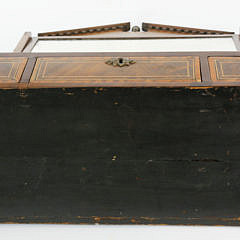 Georgian Inlaid Mahogany Dressing Mirror, early 19th Century