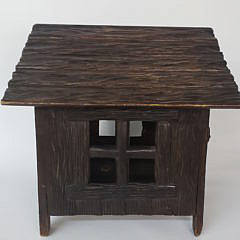 19th Century Carved Black Forest Dog House