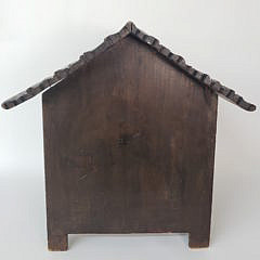 19th Century Carved Black Forest Dog House