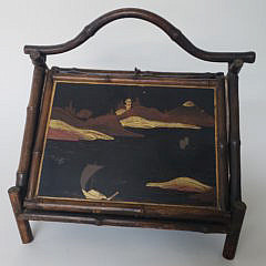 Antique Japanese Lacquer Sewing Box