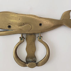 2513-955 Whale Door Knocker A