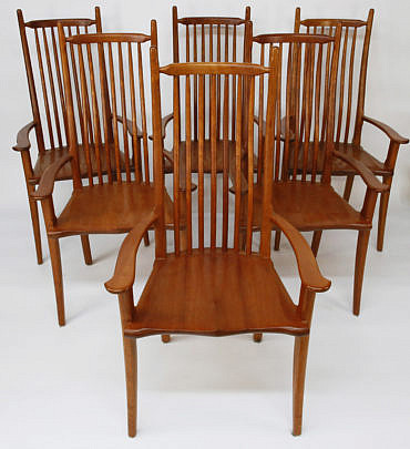 1-5025 Six Stephen Swift Highback Armchairs A_MG_5678