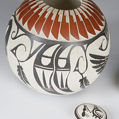 Group of Four Assorted Southwest Pottery Pieces