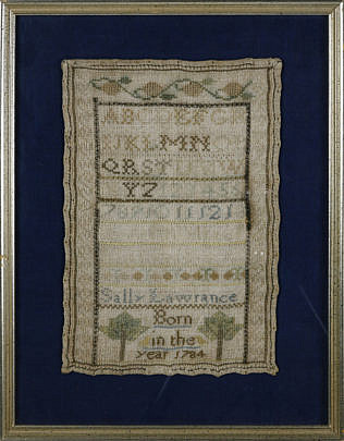 24-4896 Sally Lawrance Needlework Sampler A_MG_6301