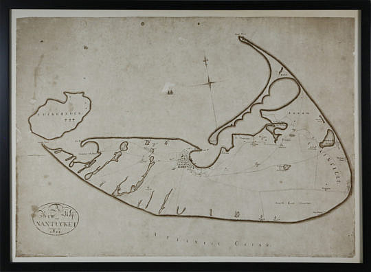 2543-955 A New Map of Nantucket A