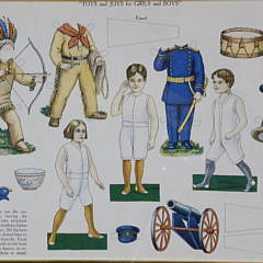 Two Ladies Home Journal 1914, “Toys and Joys for Girls and Boys” Prints