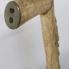 19th Century Antique Whalebone Lion’s Head Cane