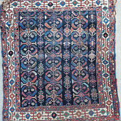 Antique Wool Tribal Persian Oriental Carpet