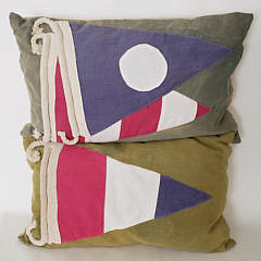 2554-955 Signal Flag Pillows A