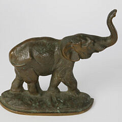 1734-54 Bronze Elephant Doorstop A_MG_7343